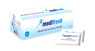 Medifresh - Cilt Temizleme Mendili Alkollü 