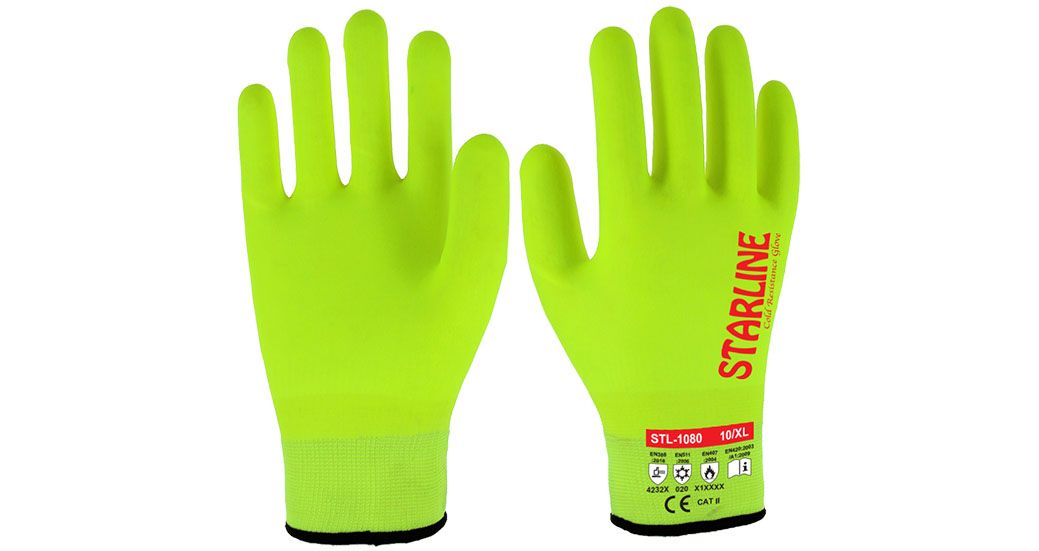 STL-1080 Nitrile Cold Work Gloves 