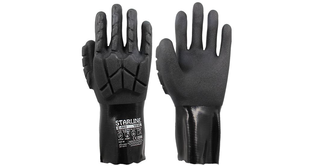 E-560 PVC Gloves 
