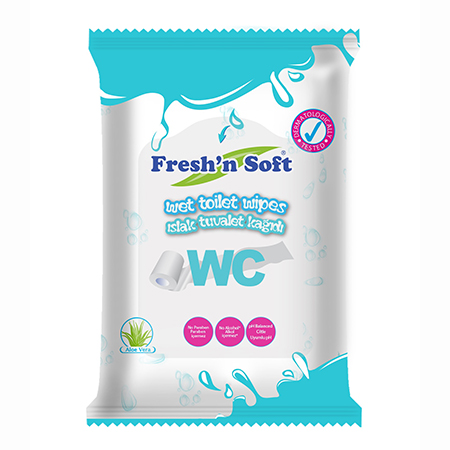 Fresh'n Soft - Wet Toilet Wipes 60 
