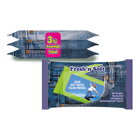 Fresh'n Soft - Jean Islak Mendil 10 |