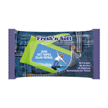 Fresh'n Soft - Jean Wet Wipes 10 