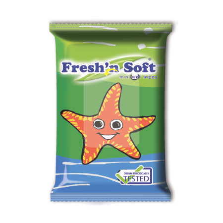 Fresh'n Soft Mini - Islak Mendil 10 |